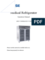 Medical Refrigerator Operation Manual