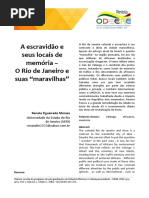 A Escravidão e Seus Locais de Memória