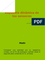 Repuesta Dinámica de Los Sensores