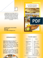 Revista GASTRONOMIA HONDUREÑA PDF