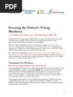  Securing the Nation’s Voting Machines