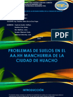 Problemas de Suelos en El AA - HH Manchurria