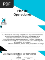 Plan de Operaciones