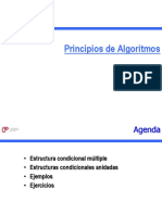 Sesión 7 - Estructura Condicional Múltiple - Anidada