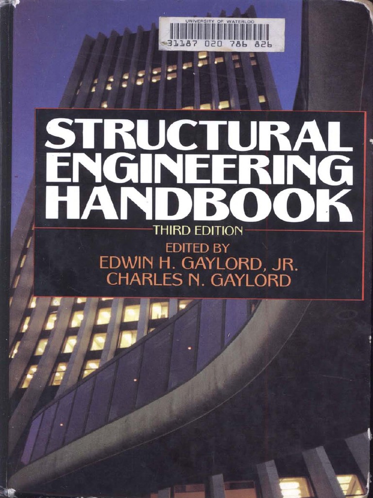 Structural Engineering Handbook, 3rd Ed
