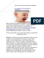 5 Passos para Lidar Com o Choro Das Crianças No Período de Adaptação Escolar