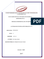 Actividad de Investigación Formativa #2