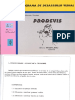 Prodevis Programa Desarrollo Visual Promolibro PDF