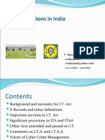 I.T. Legislations in India: V. Rajendran Venkrajen - in