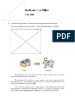 Depreciación de Activos Fijos