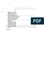 APA FORMAT Table of Contents