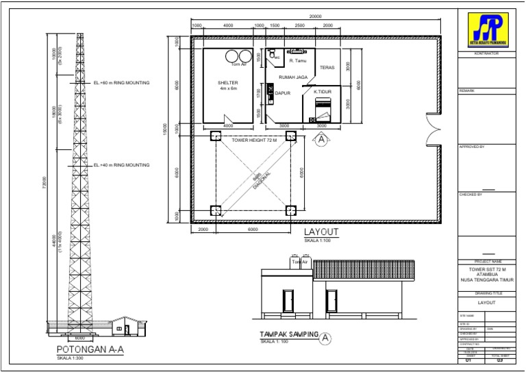 SST 72m Tower Layout and Design | PDF