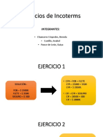 Ejercicios de Incoterms