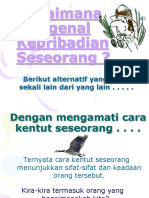 8. Mengenal Kepribadian Seseorang