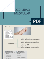 Debilidad Muscular