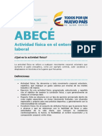 Abece Actividad Fisica Entorno Laboral