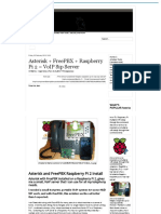Asterisk + FreePBX + Raspberry Pi 2 VoIP Sip Server PDF