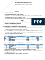 Ejercicio Practico de Declraciones Del Iva