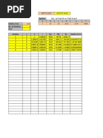 Secant Method: Input Value Output Value