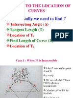 What Actually We Need To Find ?: Obstacle To The Location of Curves