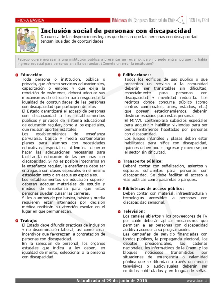 Inclusión social y derechos de discapacidad | PDF | Invalidez | Maestros