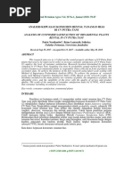 Download ANALISIS KEPUASAN KONSUMEN RENTAL TANAMAN HIAS DI CV PUTRA TANI by sulistyo jogja SN380720848 doc pdf