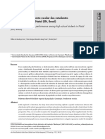 Mobilidade e Rendimento Escolar Dos Estudantes de Ensino Médio em Natal (RN, Brasil)