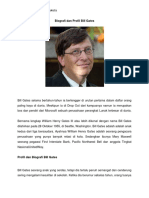 Biografi Dan Profil Bill Gates