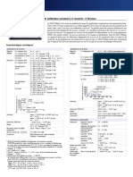 CMC 256plus Technical Data FRA