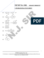 Iit-Jee Chemistry by N.J. Sir: Daily Problem Practice Sheet