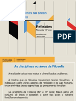 Disciplinas da Filosofia