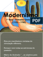 Modernismo 1 Fase