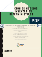 Aplicación de Modelos de Inventarios Determinísticos - Daniel - Irving - Marcos - José Carlos