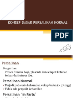 Proses Persalinan Dan Konsep Dasar