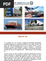 V R Logistics Profile PDF