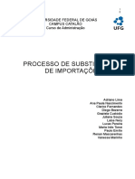 Processo de Substituição de Importacões