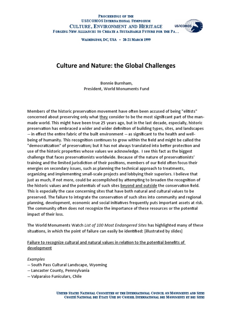 Sustainable Heritage Conservation Strategies | PDF | Historic ...