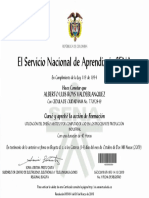 El Servicio Nacional de Aprendizaje SENA: Alberto Luis Roys Valdeblanquez