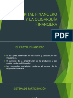 Capital financiero y oligarquía financiera