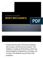 30235250 Body Mechanics