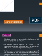 Cáncer gástrico