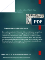 La Actividad Bancaria Y El Comercio Exterior