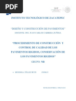 Procedimiento Pav. Rigido