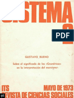 1974 - Gustavo Bueno - Sobre El Significado de Los-Grundrisse- En La Interpretacción Del Marxismo. Sistema 2 y 4. 1973, 1974