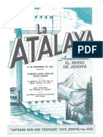 La Atalaya 15 de Septiembre de 1960