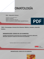 Historia y Conceptos de Bromatología PDF