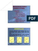 Metnum4 Pencocokan Kurva Interpolasi