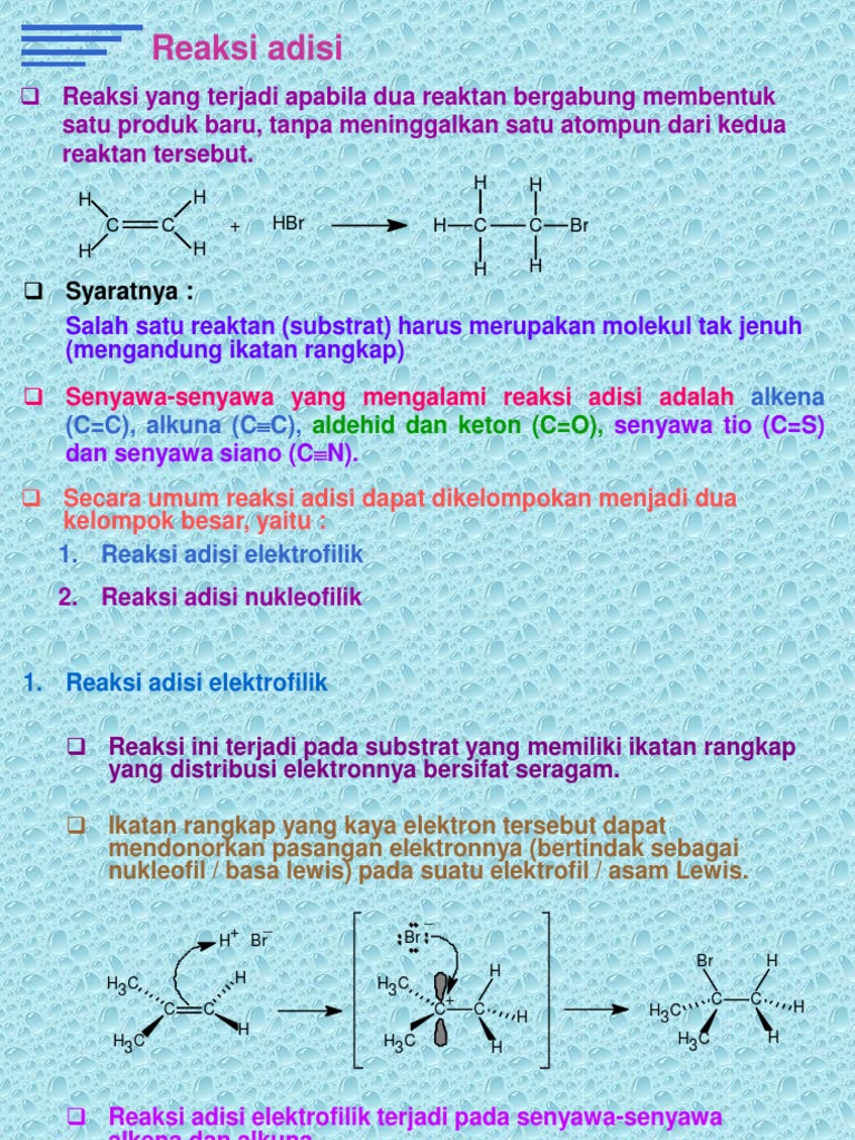 Reaksi Adisi