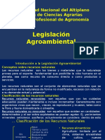 Legislación Agroambiental 2018 I