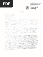 Krebs Letter to Wyden After May Meeting